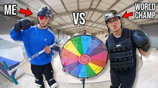 WHEEL OF MISFORTUNE VS WORLD CHAMP!  @JaydenSharman