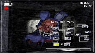 The last Night Guard got trapped in Withered Bonnie suit! (FNaF 2 Mods)