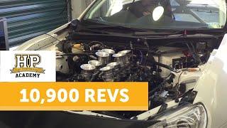 'Kawasaki' V8 powered Toyota 86 running to 10,900 revs