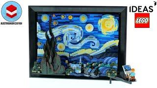 LEGO Ideas 21333 Vincent van Gogh - The Starry Night Speed Build