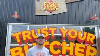 The Butcher BBQ Stand in Wellston, OK with the Okie Foodie King