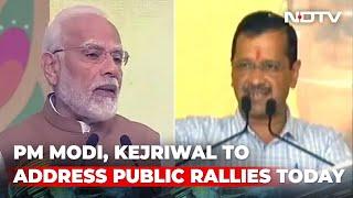 PM Modi, Arvind Kejriwal To Address Rallies In Gujarat Today