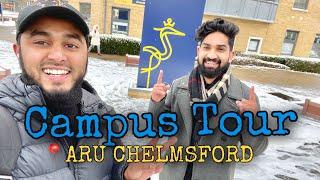 Anglia Ruskin University Campus Tour | Chelmsford Campus | Ameer Mehfil | UK Vlogs