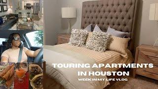 Week In My Life | Touring Apartments Around Houston