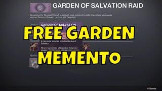 FREE GARDEN OF SALVATION MEMENTO GLITCH GoS Raid Cheese