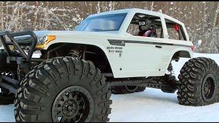 Axial Wraith Spawn - Off Road - Powerline Trail - Deep Snow