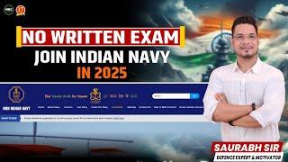 Golden Opportunity To Join Indian Navy Navy SSC IT New Vacancy 2025 | Complete Notification - MKC