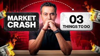 Stock Market Crash | 3 Things to do in a Falling Market | TARIFF WAR in Stock Market