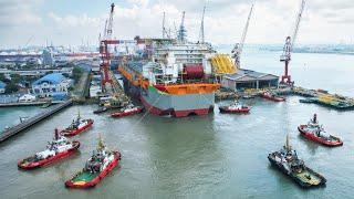 FPSO ONE GUYANA Drydock to Undock