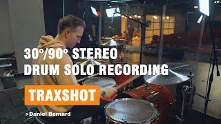 Traxshot Microphone Stereo Modes Drum Solo Recording Test