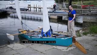 Sail canoe - Accessible quick fun