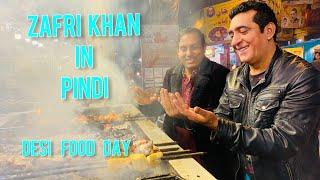 Zafri Khan in pindi | desi food day