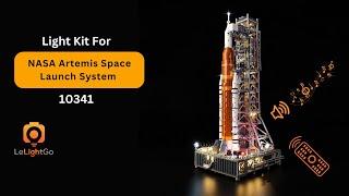 Remote+Sound Light Kit For LEGO Icons 10341 NASA Artemis Space Launch System