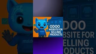 Odoo website for selling products #odoo #odooerp #odoo18 #erp #m3ldoo