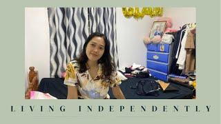 Living Independently | feeding my baby, cooking tinola, cleaning my room | Sywander