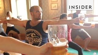 Beer Yoga