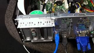 How To Install Serial and Parallel cards to HP8200 SFF