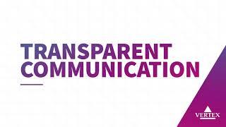 Transparent Communication at Vertex Pharmaceuticals | Vertex Pharmaceuticals