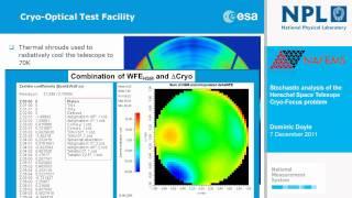 Stochastic Analysis of the Herschel Telescope Cryo-Focus Problem
