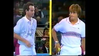 Henri Leconte vs John McEnroe - Stuttgart Classic 1989