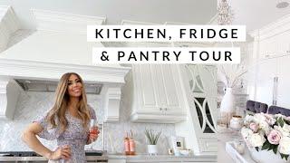 KITCHEN, FRIDGE AND PANTRY TOUR! @Slmissglam