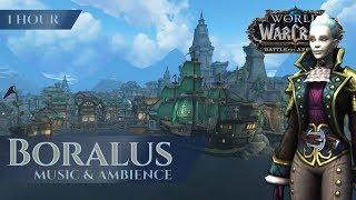 Boralus - Music & Ambience (1 hour, 4K, World of Warcraft Battle for Azeroth aka BfA)