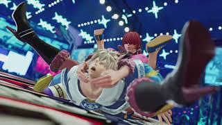 KOF XV Shermie brings Meitenkun to their Concert Hall and have some fun together