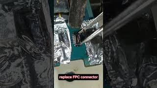 replace FPC connector #fixed #repair #replace #tutorial #connectors /repair TEK