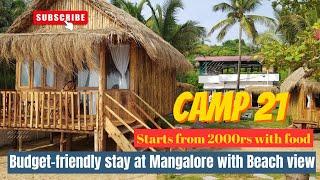 living in a beach hut - beach stay - Beach facing Resort - camp 21 - trip2malnad