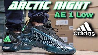 Adidas AE 1 Low 'Arctic Night' Sneaker Review & On Feet | Anthony Edwards