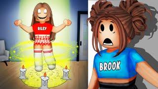 MY SISTER IS POSSESSED In Roblox Snapchat!!