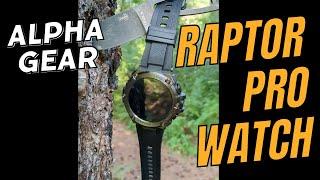 Alpha Gear Raptor Pro Watch! Feature Packed Budget Friendly EDC Watch