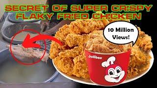 CHICKEN JOY JOLLIBEE SECRET EXPOSED! SUPER JUICY CRISPY FLAKY FRIED CHICKEN SECRET REVEALED