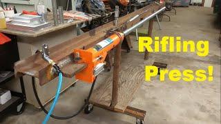 Button Rifling Press - Home Built