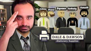 Squeex made Streamers work in an office... they all got fired (Ludwig, Connor, itswill, Chiblee!)