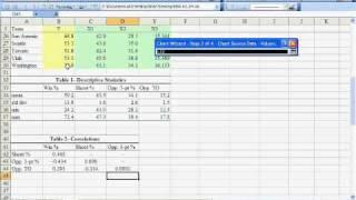 Regression Analysis in Excel (1 of 7)