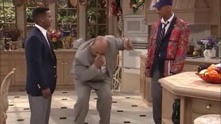 Uncle Phil Dancing SPILL THE WINE!  The Fresh Prince Of Bel-air