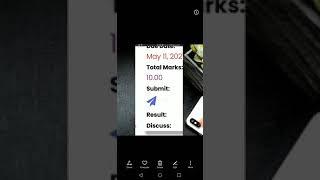 How to upload assignment from our phone LMS VU