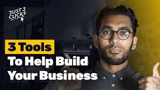 3 Digital Tools That Will Help You Build And Scale Your Business | Just 3 Clicks Ep 33