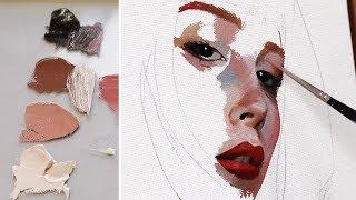 OIL PAINTING PROCESS || The Mind of an Artist