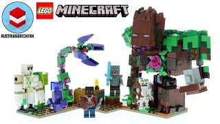 LEGO Minecraft 21176 The Jungle Abomination - Lego Speed Build Review