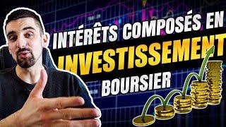 Comment fonctionnent les intérêts composés en investissement boursier ?