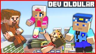 ŞEHİRDEKİ HERKES DEV OLDU!  - Minecraft