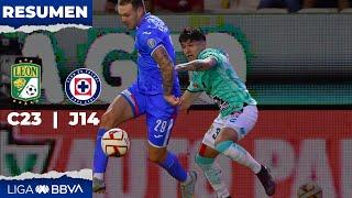 Resumen León vs Cruz Azul | Liga BBVA MX | Clausura 2023