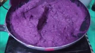 How to Make Ube Halaya or Halayang Ube without Coconut Milk /  Purple Yam Jam Easy to Make Recipe