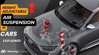 Air Suspension(Height Adjustable)-How Does it Work? What are the Parts Used? | Pros and Cons.