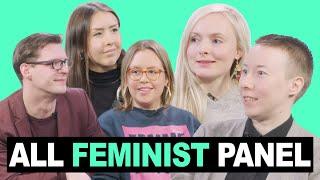 "Feministit vihaavat miehiä." – KIOSKI ALL FEMINIST PANEL