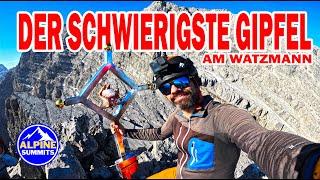 Second Watzmann child | THE MOST DIFFICULT SUMMIT ON THE WATZMANN #mountaineering #watzmann