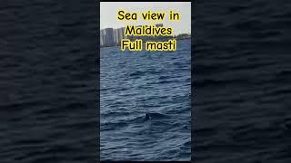 Full masti with sea view wow it’s amazing Maldives……