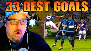 American Soccer Beginner Reacts to the 33 Most Legendary Goals in Football History